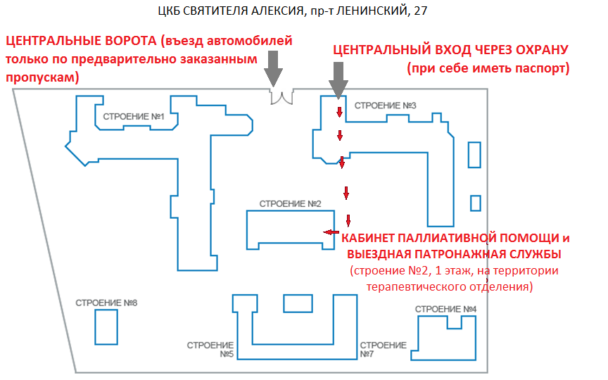 Цкб ран схема корпусов